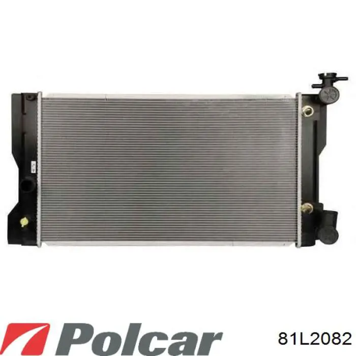 Радиатор 81L2082 Polcar