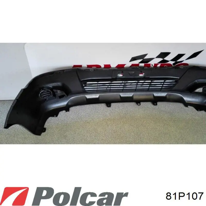Передний бампер 81P107 Polcar