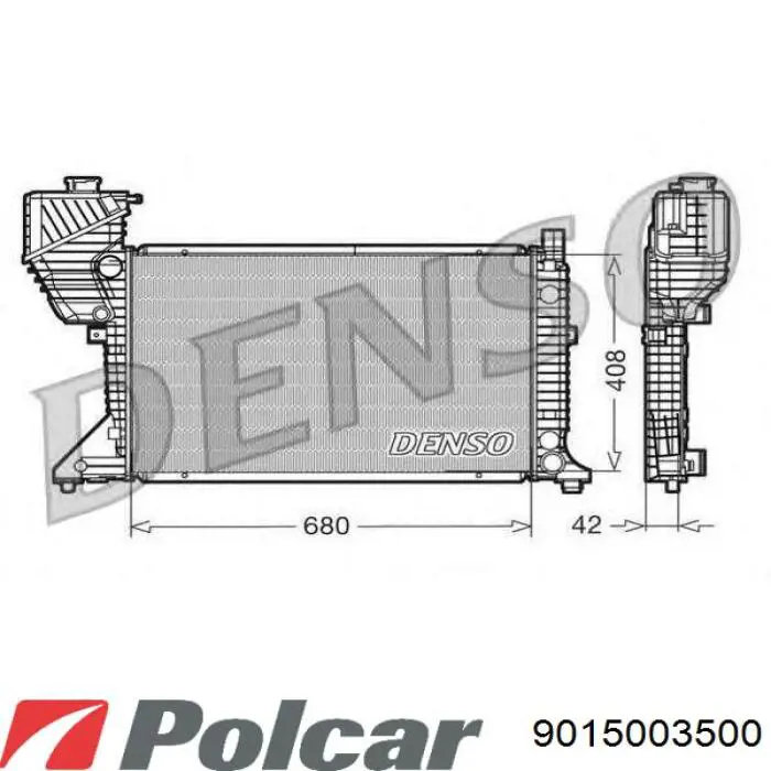 Радиатор 212300 Glyser