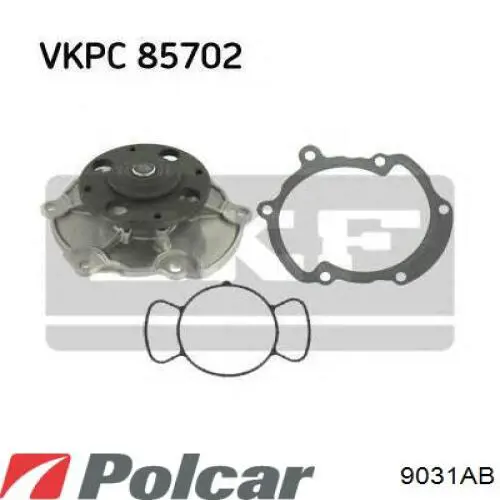 Помпа охлаждения Polcar 9031AB цена, от 36.94 USD