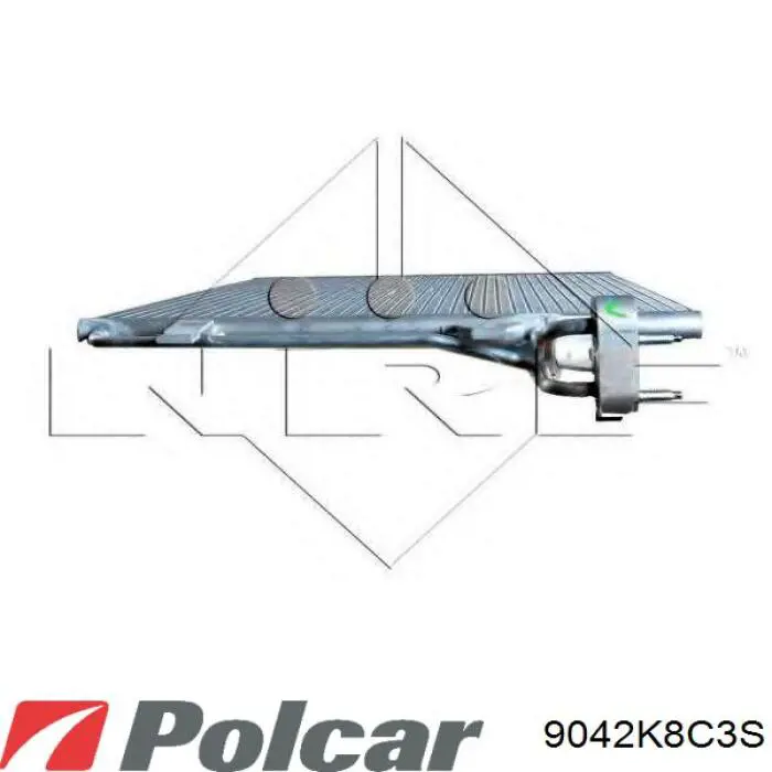 Купить 9042K8C3S Polcar Радиатор системы охлаждения кондиционера