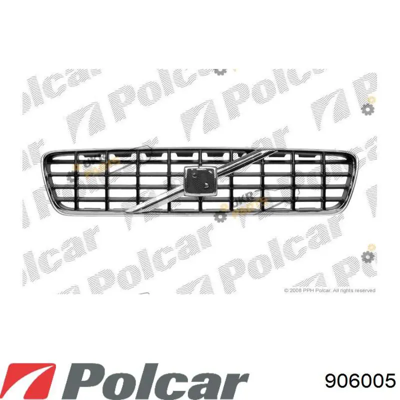 906005 Polcar решетка радиатора
