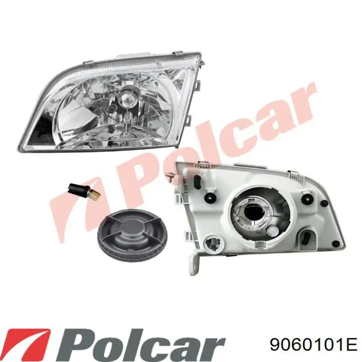 Фара правая 9060101E Polcar