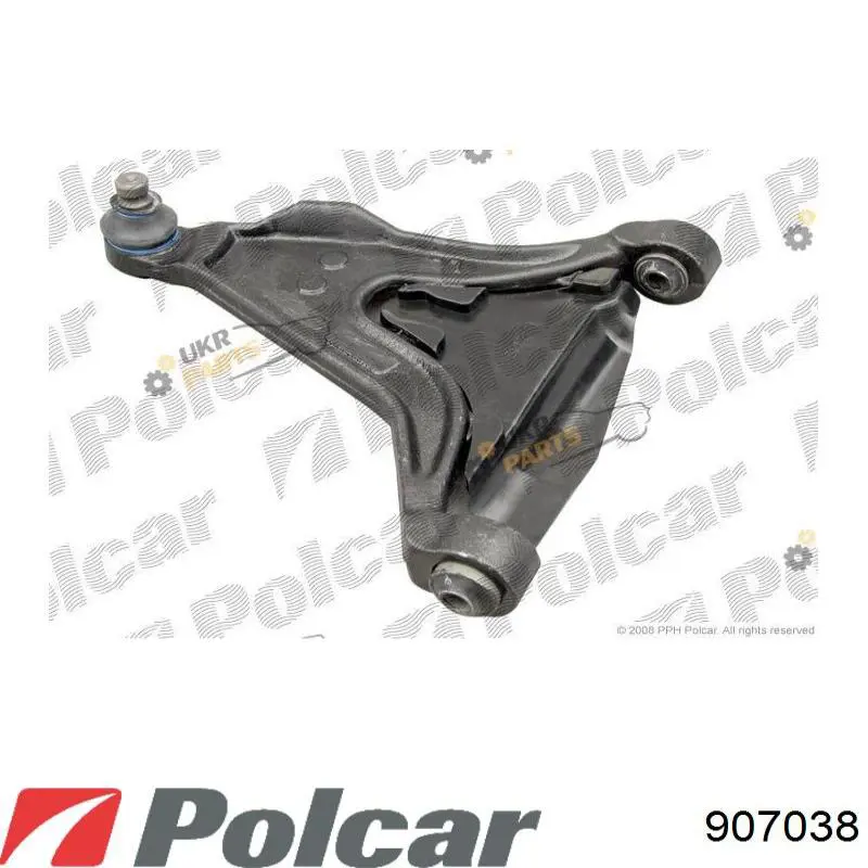 907038 Polcar Рычаг передней подвески нижний, правый