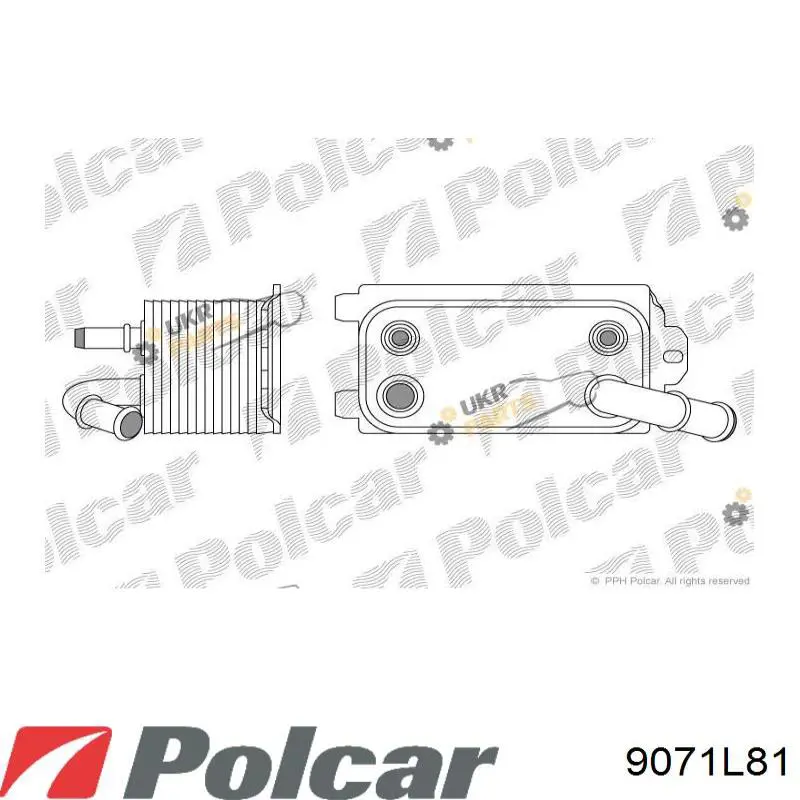 Масляный радиатор O10106 Sato Tech