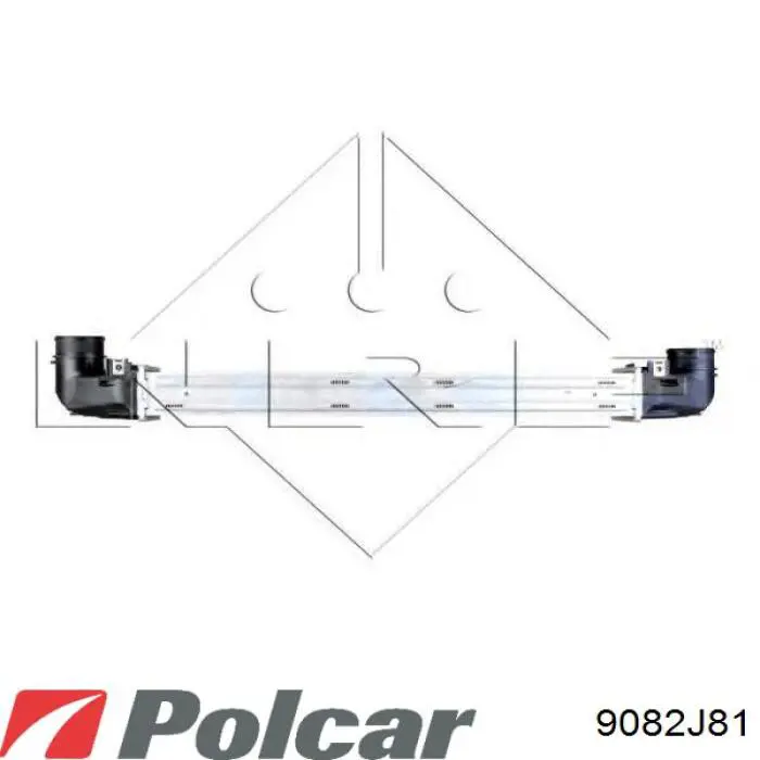 Купить 9082J81 Polcar Интеркулер