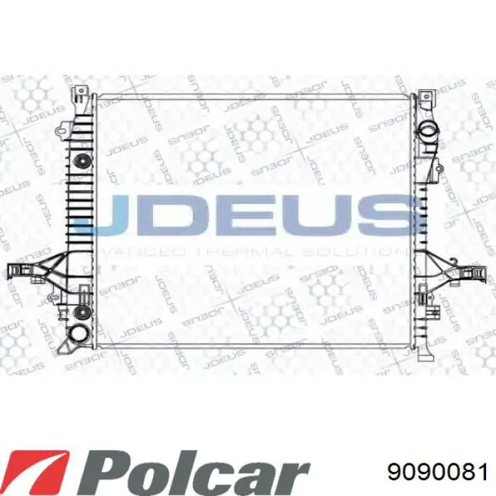 Радиатор 9090081 Polcar