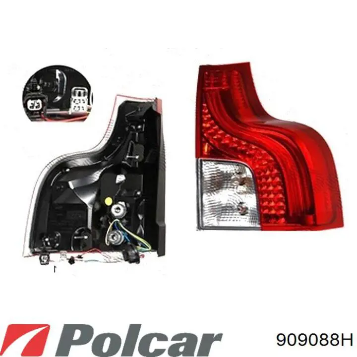 Купить 31335507 Volvo Задняя правая фара