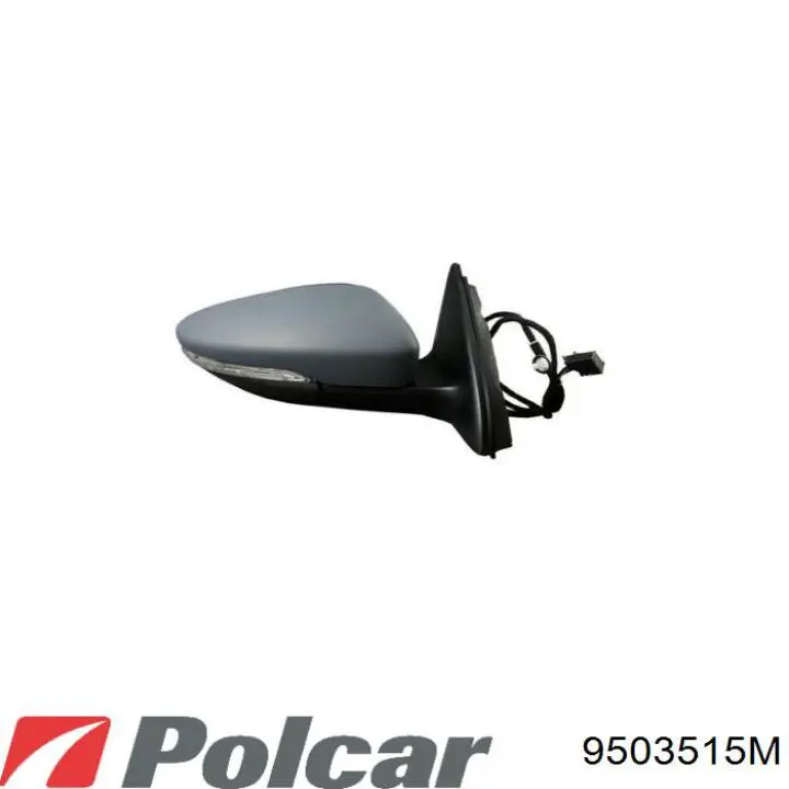 Левое боковое зеркало 9503515M Polcar