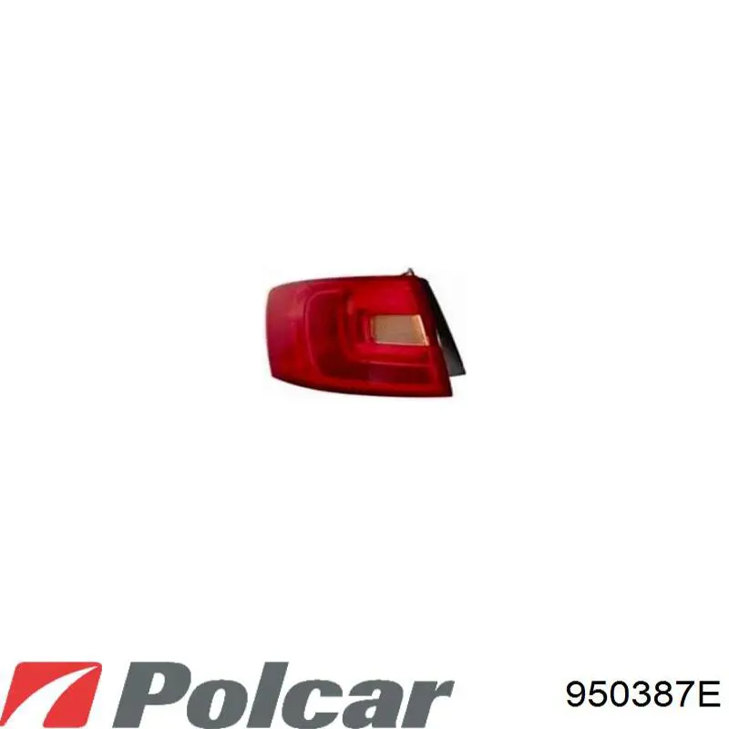 950387E Polcar Фонарь задний