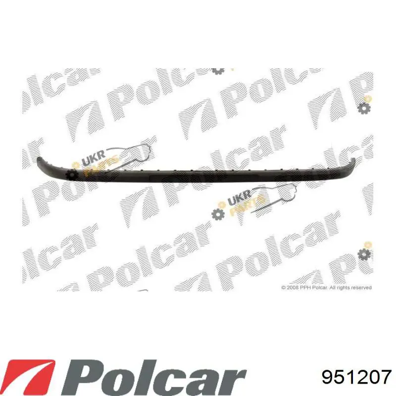 Передний бампер PVW04042BA Signeda