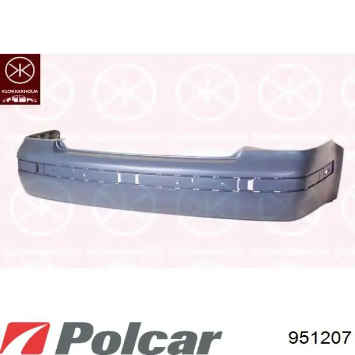 Передний бампер 951207 Polcar