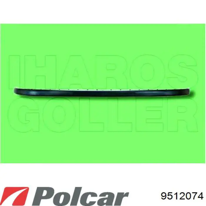 951207-4 Polcar молдинг бампера переднего
