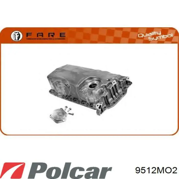 Panela de óleo de cárter do motor Polcar 9512MO2 preço, a partir de 86,40 USD