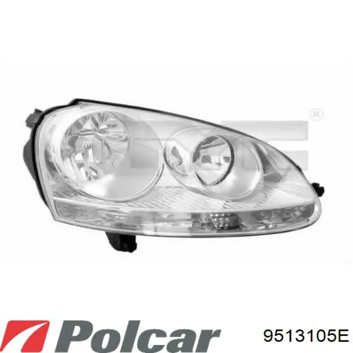 Фара правая 9513105E Polcar