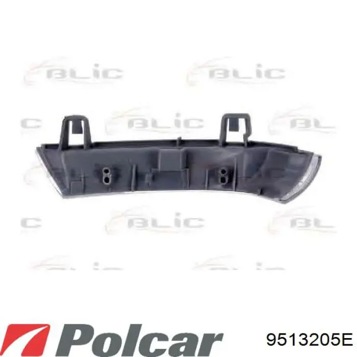 Luz intermitente de retrovisor exterior derecho 9513205E Polcar