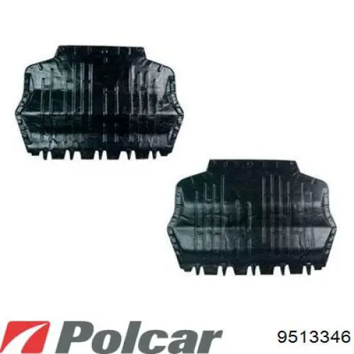 9513346 Polcar защита двигателя передняя