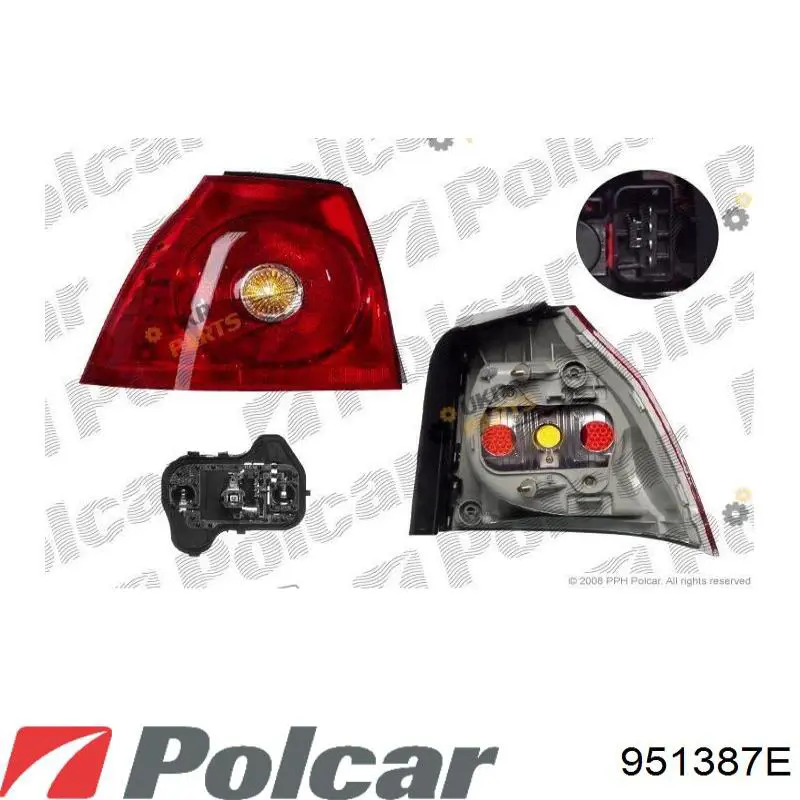FP7402F1E FPS Фонарь задний