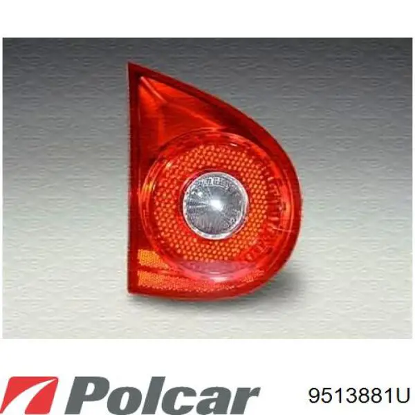 9513881U Polcar фонарь задний правый внутренний