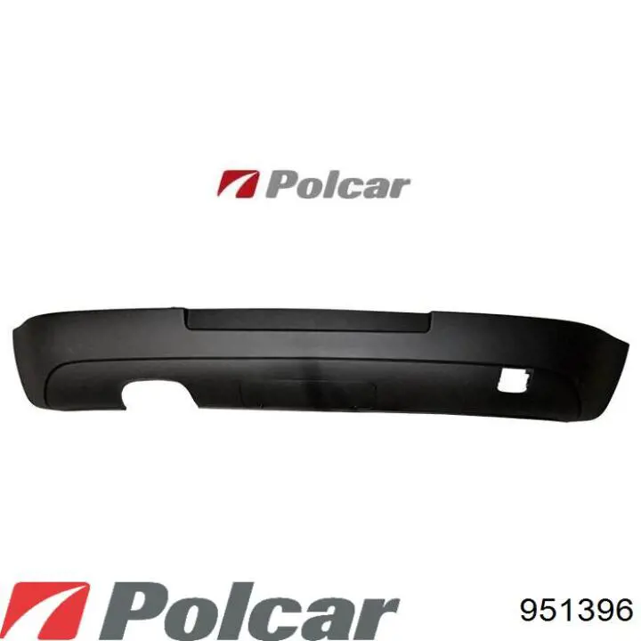 Задний бампер 951396 Polcar