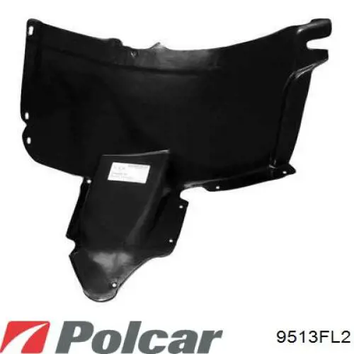Купить 9513FL2 Polcar Подкрылок передний левый