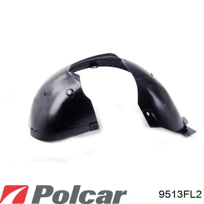 Подкрылок передний левый 9513FL2 Polcar