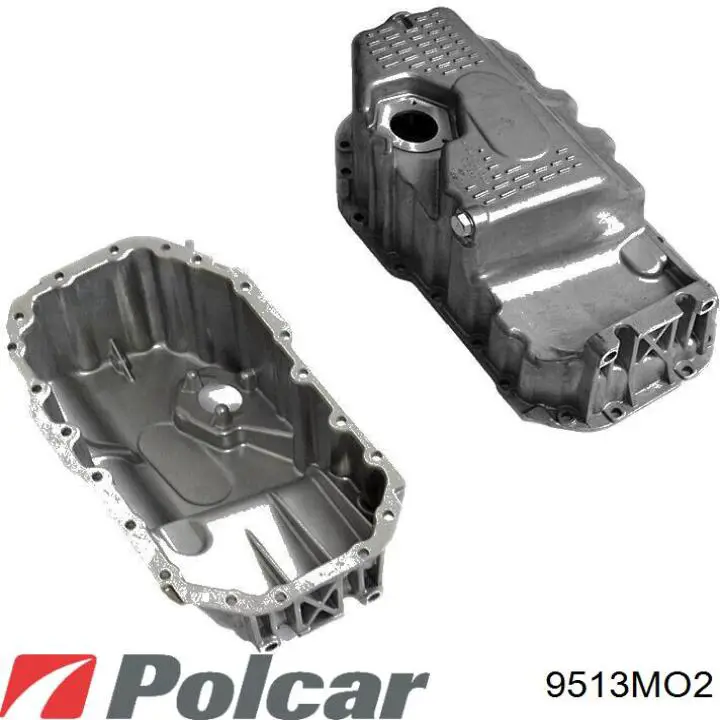 9513MO2 Polcar поддон масляный картера двигателя