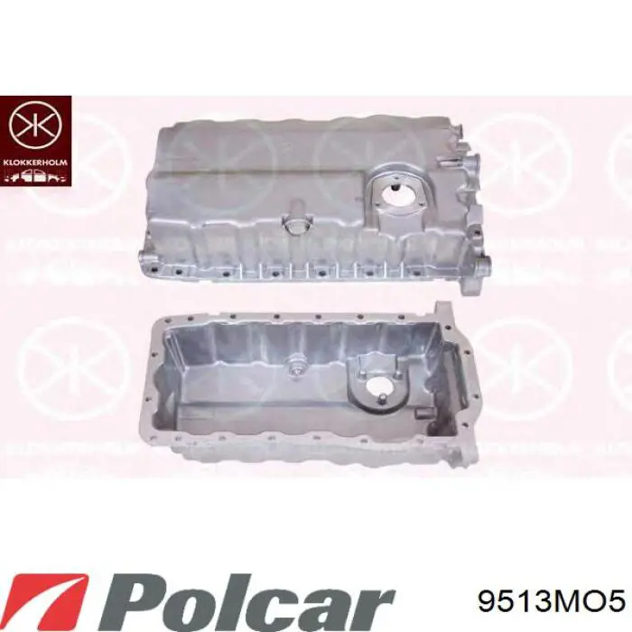 9513MO-5 Polcar поддон масляный картера двигателя