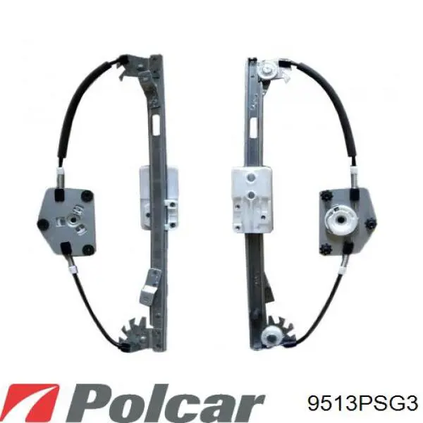 9513PSG3 Polcar Механизм стеклоподъемника двери задней, левой