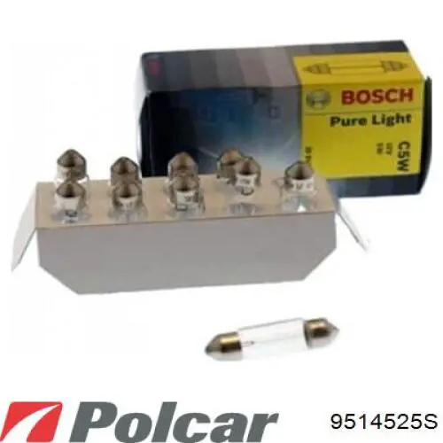 Правое боковое зеркало Polcar 9514525S