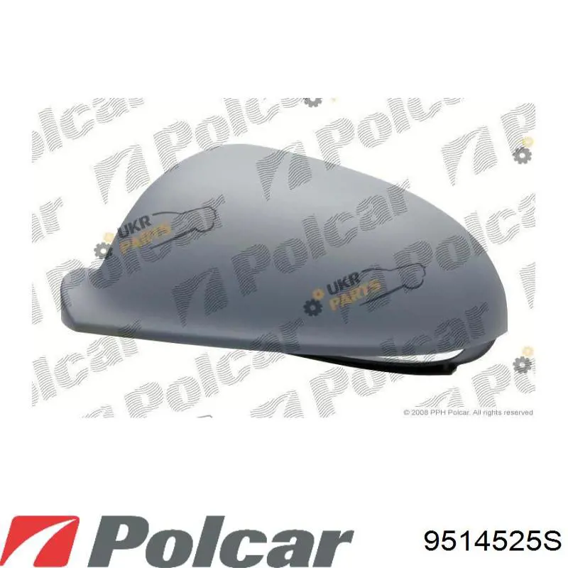 9514525S Polcar Зеркало заднего вида правое