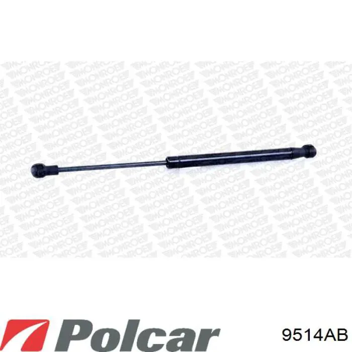 9514AB Polcar Амортизатор крышки багажника