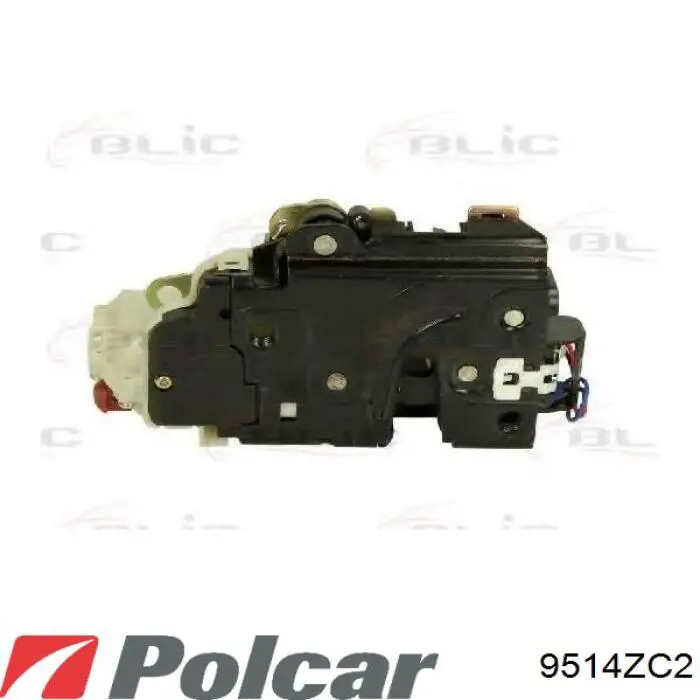 Замок двери передней правой POLCAR 9514ZC2