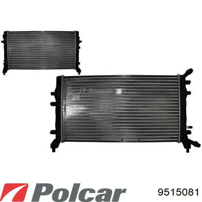 9515081 Polcar радиатор