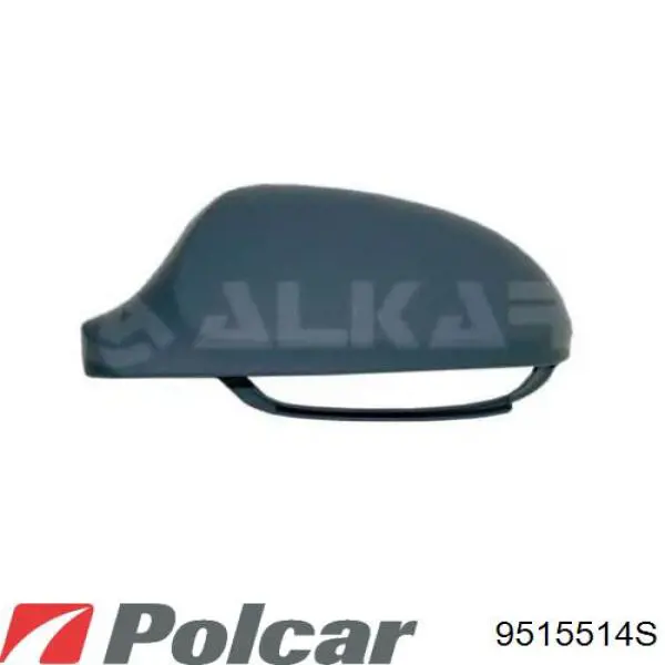 Левое боковое зеркало 5M1857507AH9B9 VAG