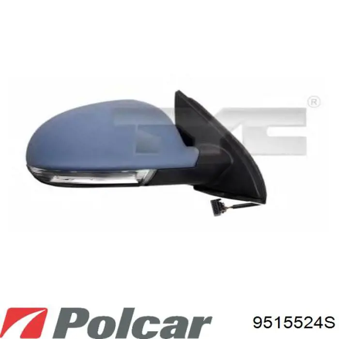 Наружное зеркало правое Polcar 9515524S цена, от 48.53 USD