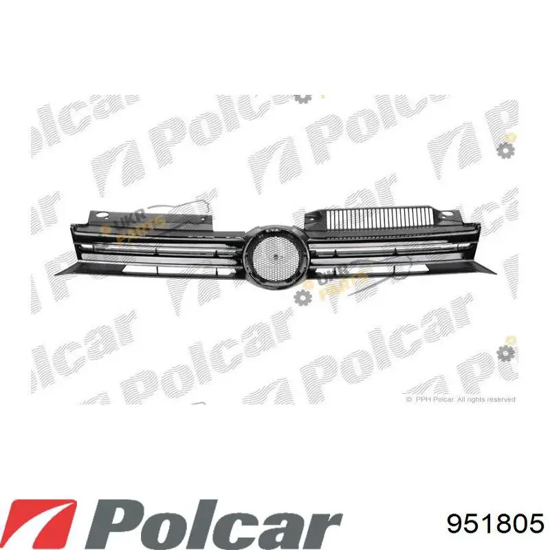 951805 Polcar решетка радиатора