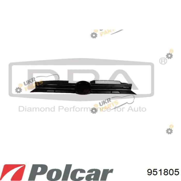 Облицовка радиатора Polcar 951805 цена, от 7.96 USD