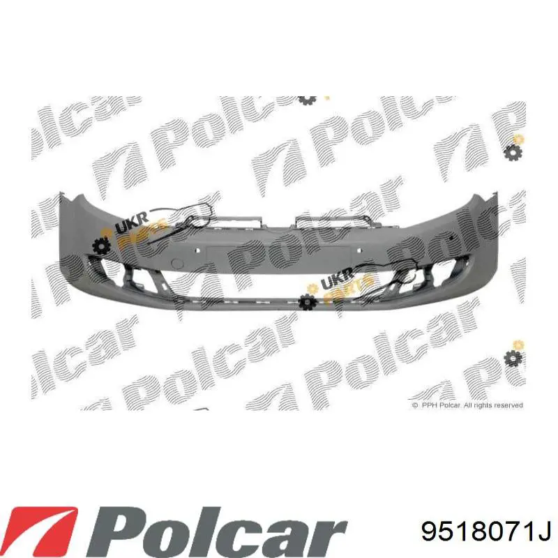 9518071J Polcar передний бампер