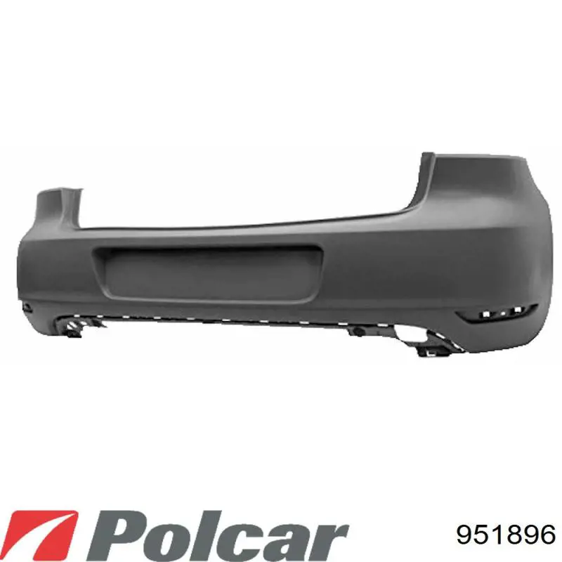 Купить 951896 Polcar Задний бампер