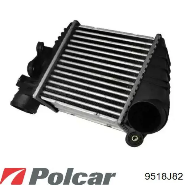 9518J82 Polcar radiador de intercooler