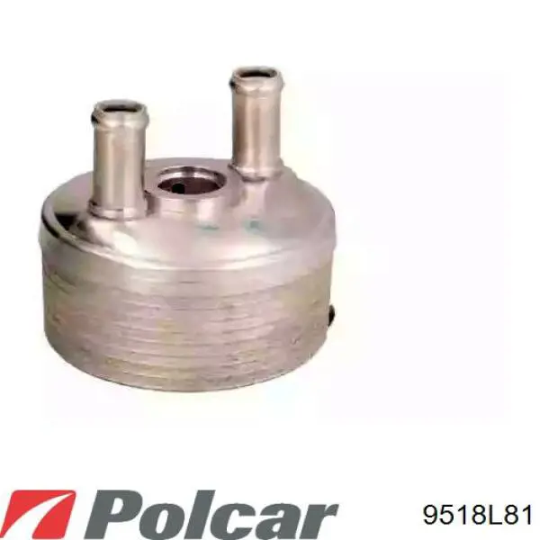 Радиатор масляный (холодильник), под фильтром 9518L81 Polcar