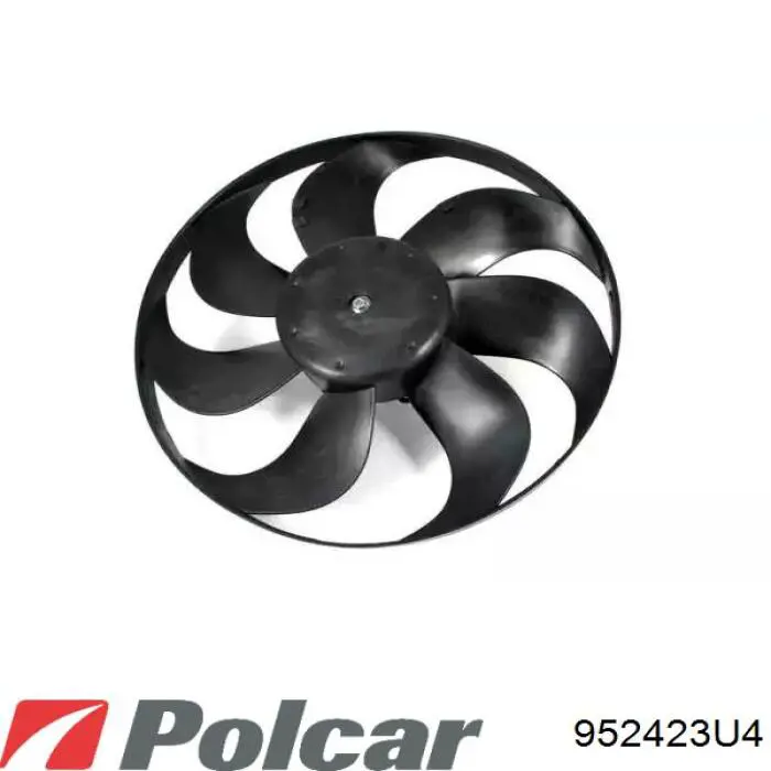 952423U4 Polcar электровентилятор охлаждения в сборе (мотор+крыльчатка)