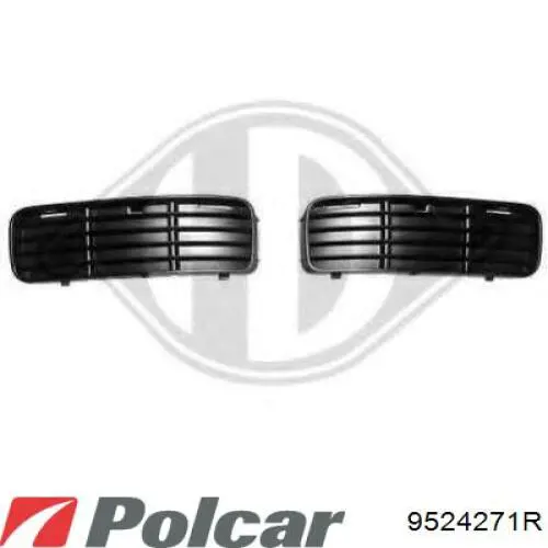 9524271R Polcar решетка бампера переднего левая