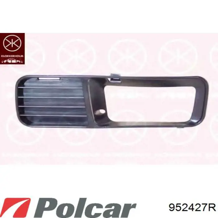 952427R Polcar решетка бампера переднего