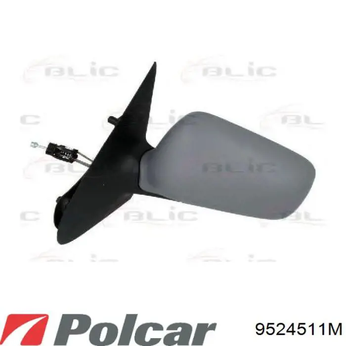 9524511M Polcar Левое боковое зеркало