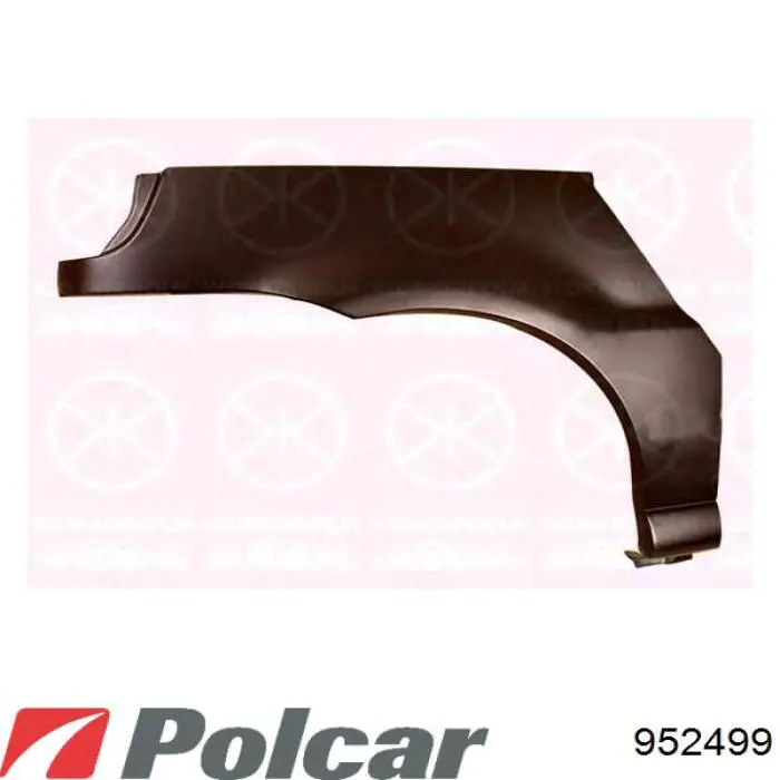 952499 Polcar Спойлер заднего бампера