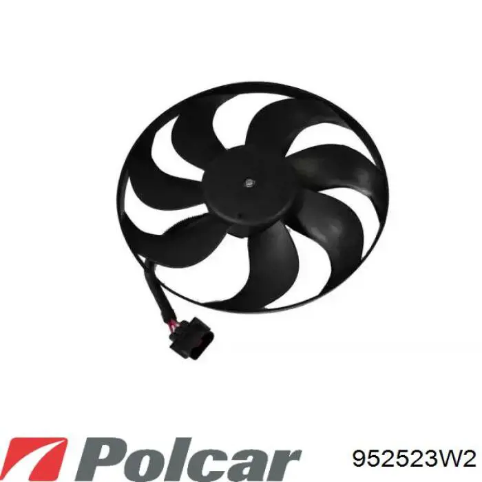 952523W2 Polcar кронштейн мотора вентилятора охлаждения на диффузоре