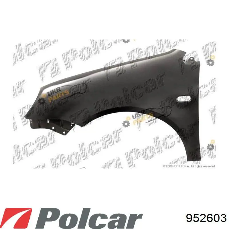 Капот 952603 Polcar