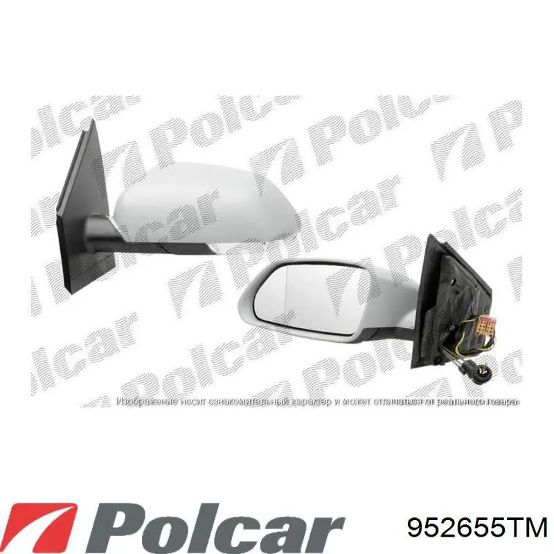 952655TM Polcar накладка (крышка зеркала заднего вида правая)